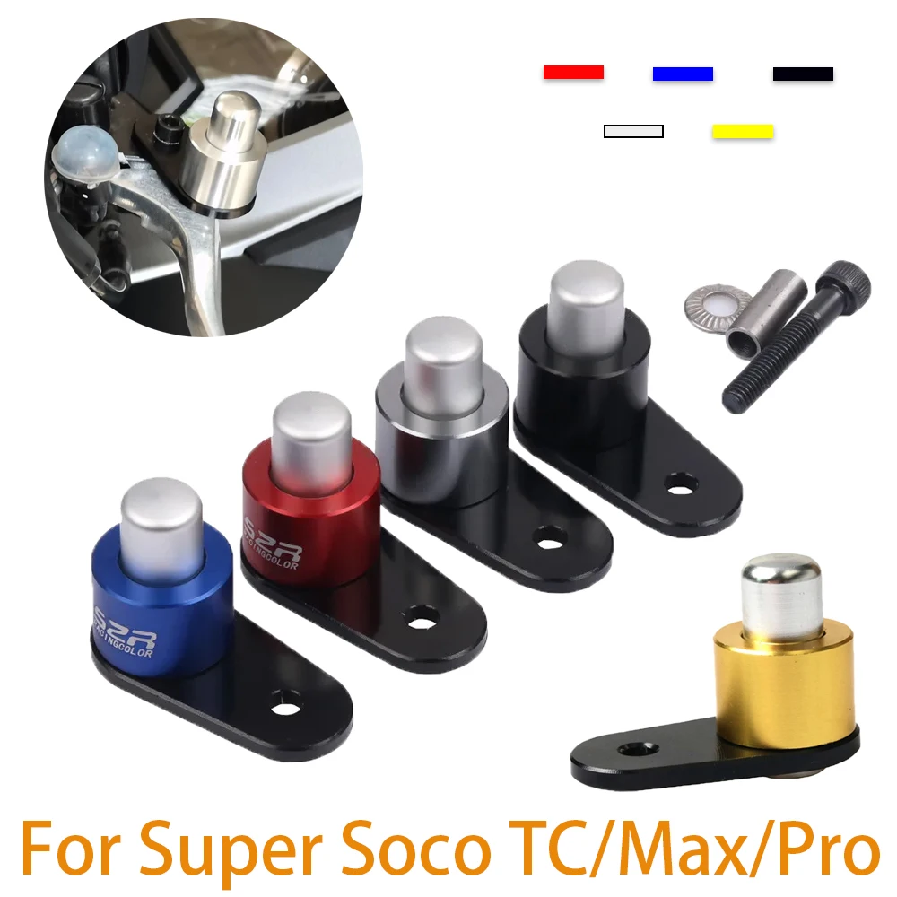 Parking Brake Lever Brake Switch Parking Stop Auxiliary Lock For Super SOCO TC MAX Pro TS CPX TSX LITE Motorcycle Accessories
Parking Brake Lever Brake Switch Parking Stop Auxiliary Lock For Super SOCO TC MAX Pro TS CPX TSX LITE Motorcycle Accessories