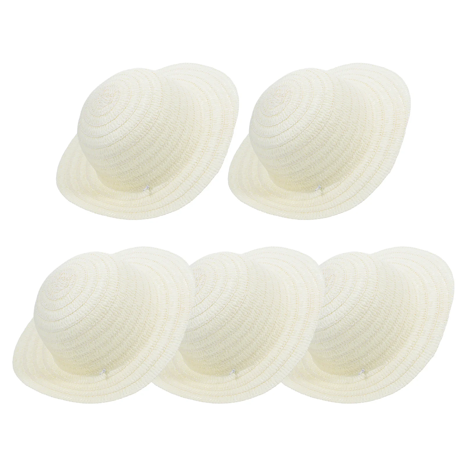 5Pcs Mini Straw Hat Woven Craft Accessory Small Round Top Hat DIY Prop for Home Decor Photo Activity Use Small Decor Accessory 
5Pcs Mini Straw Hat Woven Craft Accessory Small Round Top Hat DIY Prop for Home Decor Photo Activity Use Small Decor Accessory