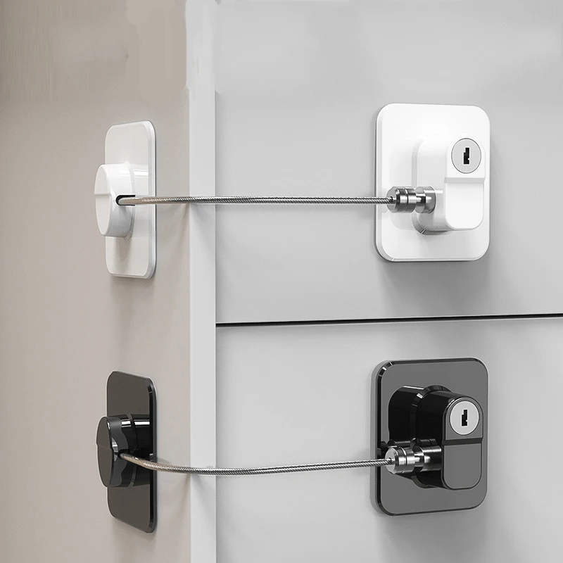 Child Safety Lock Cabinet Fridge Door Lock Stainless Steel Cable Protection Kids Safety Door Lock Baby Home Window Lock Fix
Child Safety Lock Cabinet Fridge Door Lock Stainless Steel Cable Protection Kids Safety Door Lock Baby Home Window Lock Fix