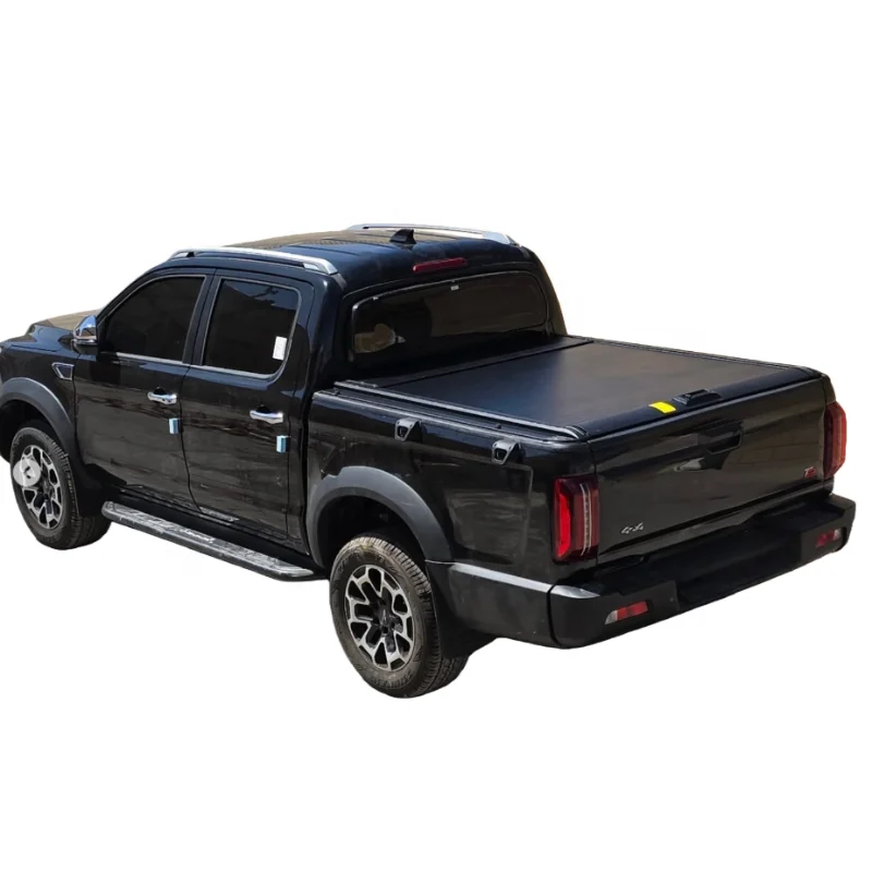 Aluminum Alloy Electric Waterproof Roll-Up Tonneau Cover for Navara Titan Tundra Pickup Trucks-Hard Bed Cover
Aluminum Alloy Electric Waterproof Roll-Up Tonneau Cover for Navara Titan Tundra Pickup Trucks-Hard Bed Cover