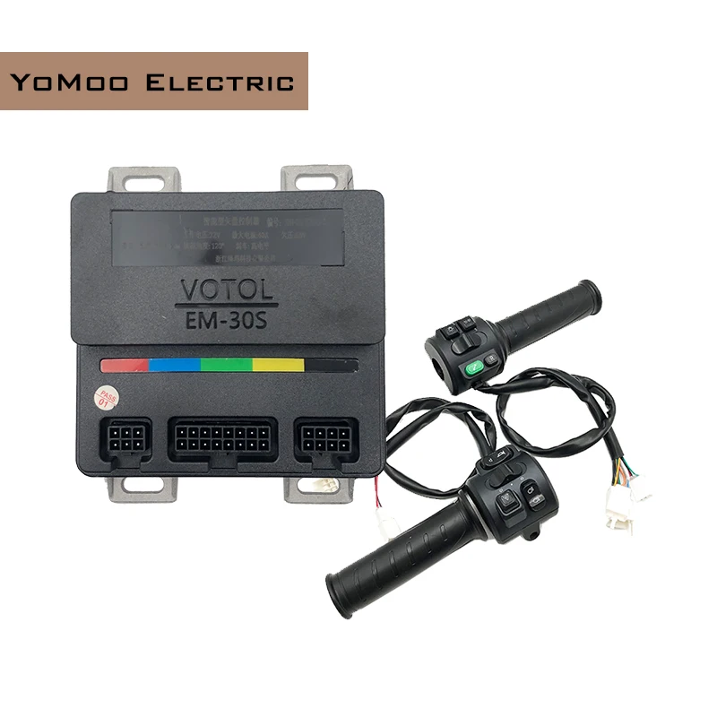Hall Type VOTOL EM30S 72V 35A 500W-1200W BLDC Sine Wave Controller With T08 Throttle And USB Cable For Electric Bicke Scooter
Hall Type VOTOL EM30S 72V 35A 500W-1200W BLDC Sine Wave Controller With T08 Throttle And USB Cable For Electric Bicke Scooter