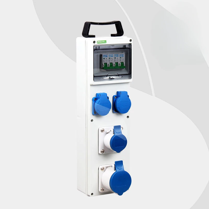 Portable plastic high insulation and safety PC plastic small industrial socket box with handle
Portable plastic high insulation and safety PC plastic small industrial socket box with handle