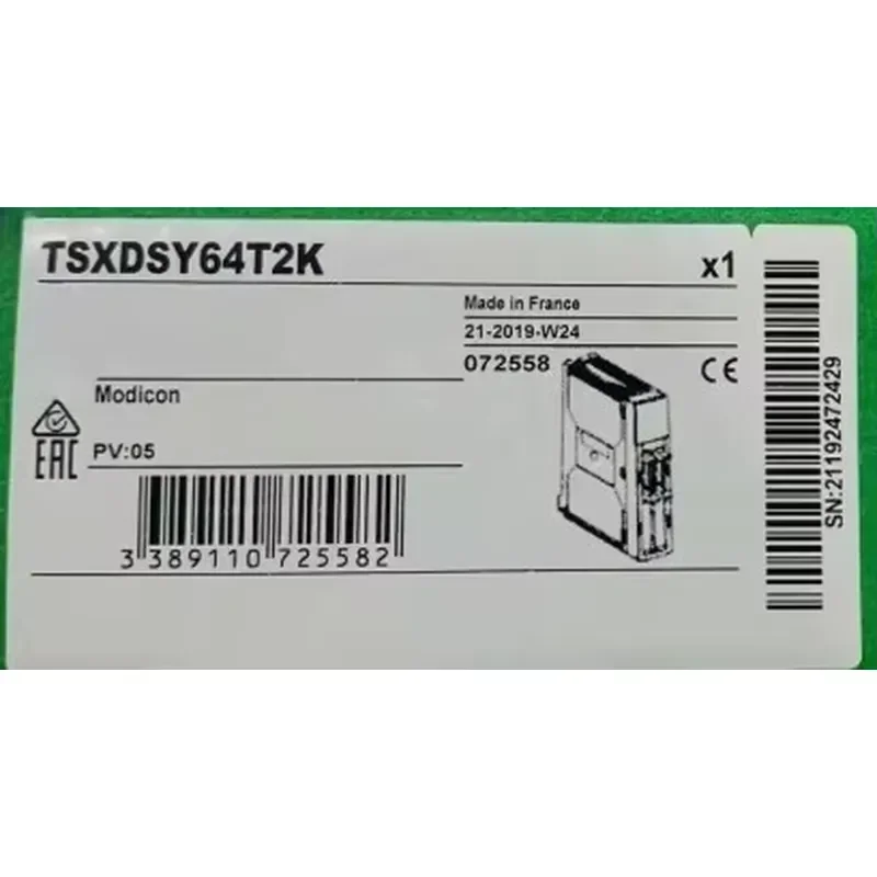 Brand New TSXDSY64T2K 24VDC 0.1A Fast Delivery
Brand New TSXDSY64T2K 24VDC 0.1A Fast Delivery