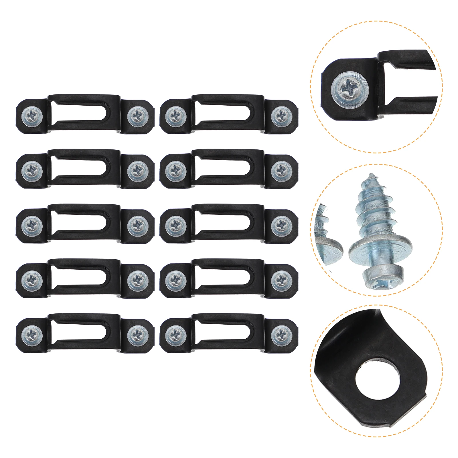 50 set Invisible Cabinet Connector Hidden Cupboard Buckle Screw Fastener Galvanized Durable Mounting Hardware Tool Part Easy
50 set Invisible Cabinet Connector Hidden Cupboard Buckle Screw Fastener Galvanized Durable Mounting Hardware Tool Part Easy