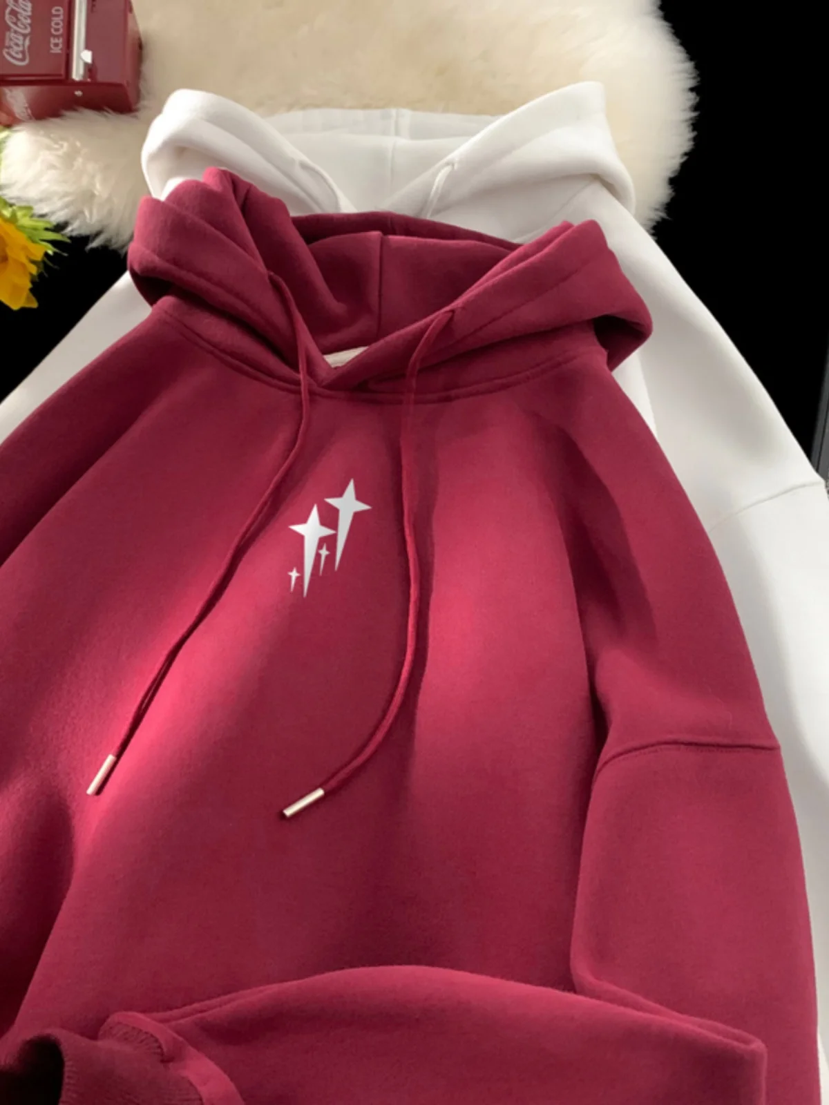 Trendy Hoodie Sweatshirt Men's Spring Autumn Wine Red Loose Casual Outerwear for Teenagers Youth Fashion Streetwear
Trendy Hoodie Sweatshirt Men's Spring Autumn Wine Red Loose Casual Outerwear for Teenagers Youth Fashion Streetwear