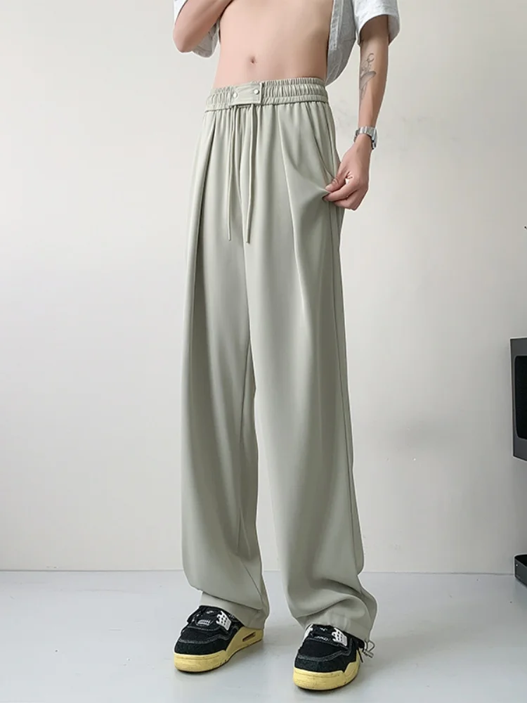 Мужские летние тонкие спортивные брюки из ледяного шелка, прямые, свободные, в пол, с эффектом драпировки, широкие штанины, охлаждающие, для комфортного пребывания в помещении с кондиционером...
Мужские летние тонкие спортивные брюки из ледяного шелка, прямые, свободные, в пол, с эффектом драпировки, широкие штанины, охлаждающие, для комфортного пребывания в помещении с кондиционером...