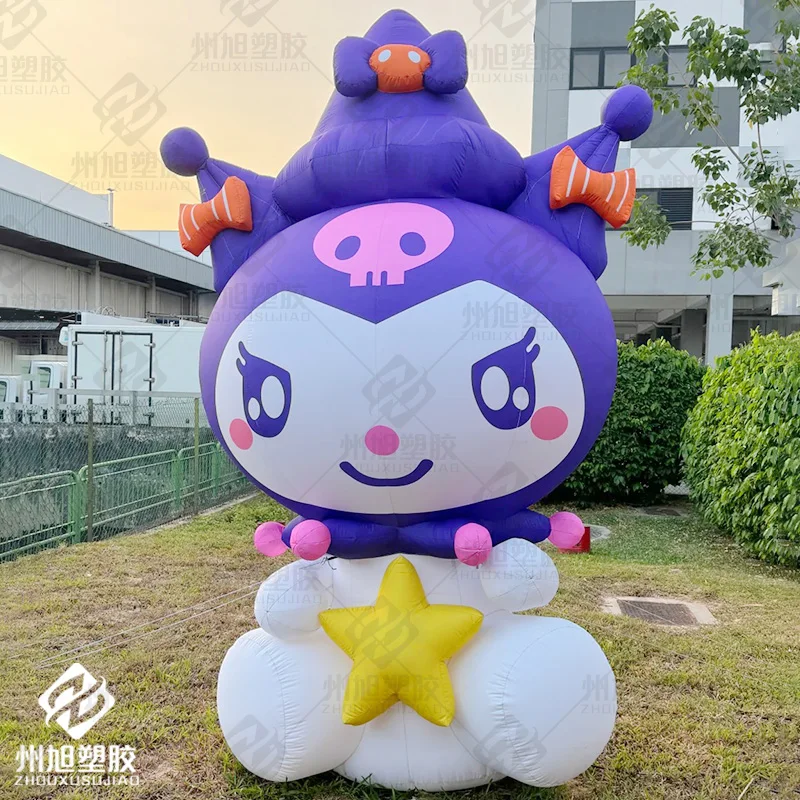 Giant inflatable cartoon purple doll, air model mall activity decoration advertising props
Giant inflatable cartoon purple doll, air model mall activity decoration advertising props
