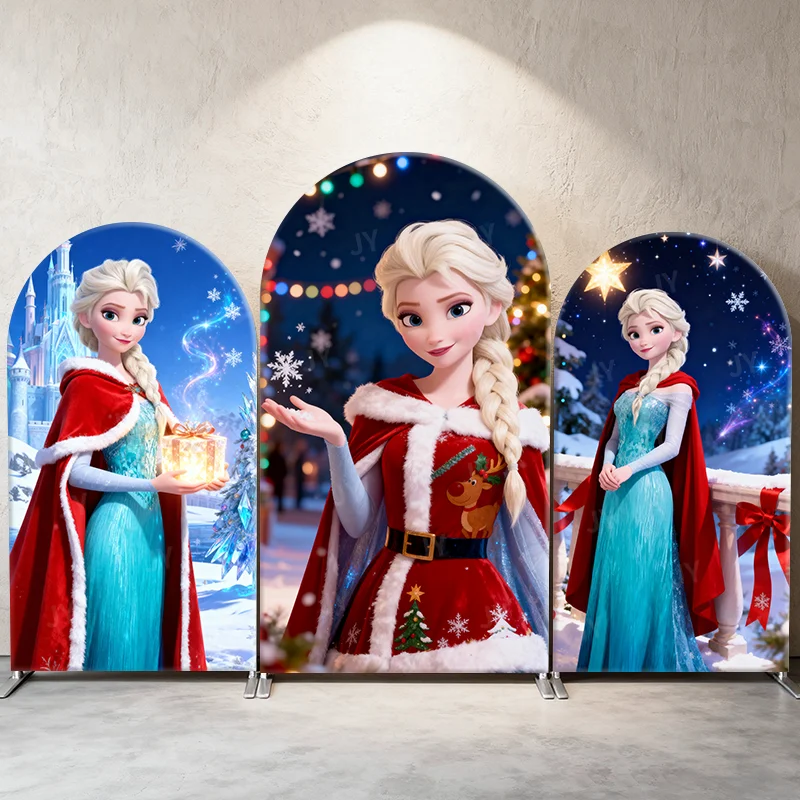 Christmas Frozen Elsa Arch Backdrop Cover Disney Princess Xmas Themed Party Decor Photo Booth Background Kids Holiday Supplies
Christmas Frozen Elsa Arch Backdrop Cover Disney Princess Xmas Themed Party Decor Photo Booth Background Kids Holiday Supplies