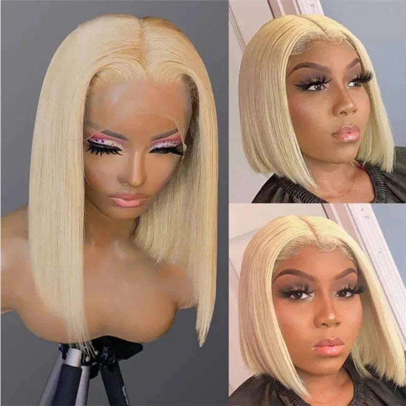 Fashionable front medium-length , African lace bobo wig
Fashionable front medium-length , African lace bobo wig