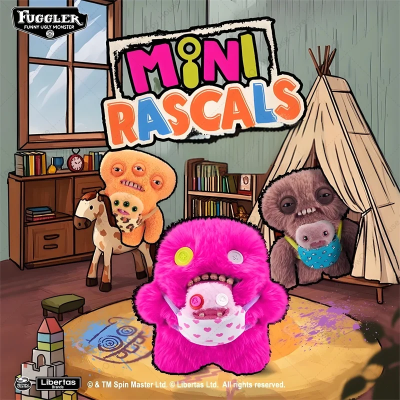Original Fuggler Ugly Teeth Monster Plush Toys Baby Fugglers Mini Rascals Funny Kawaii Annoyed Alien Squidge Peluche Dolls Gifts
Original Fuggler Ugly Teeth Monster Plush Toys Baby Fugglers Mini Rascals Funny Kawaii Annoyed Alien Squidge Peluche Dolls Gifts