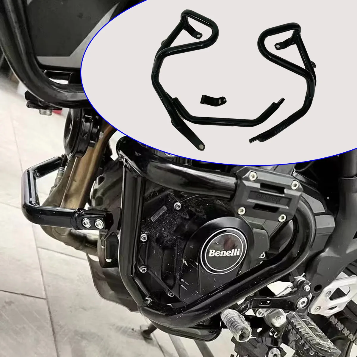 For Benelli TRK702 TRK702X 2022-2023 Motorcycle Engine Guard Crash Bar Frame Protector Bumper
For Benelli TRK702 TRK702X 2022-2023 Motorcycle Engine Guard Crash Bar Frame Protector Bumper