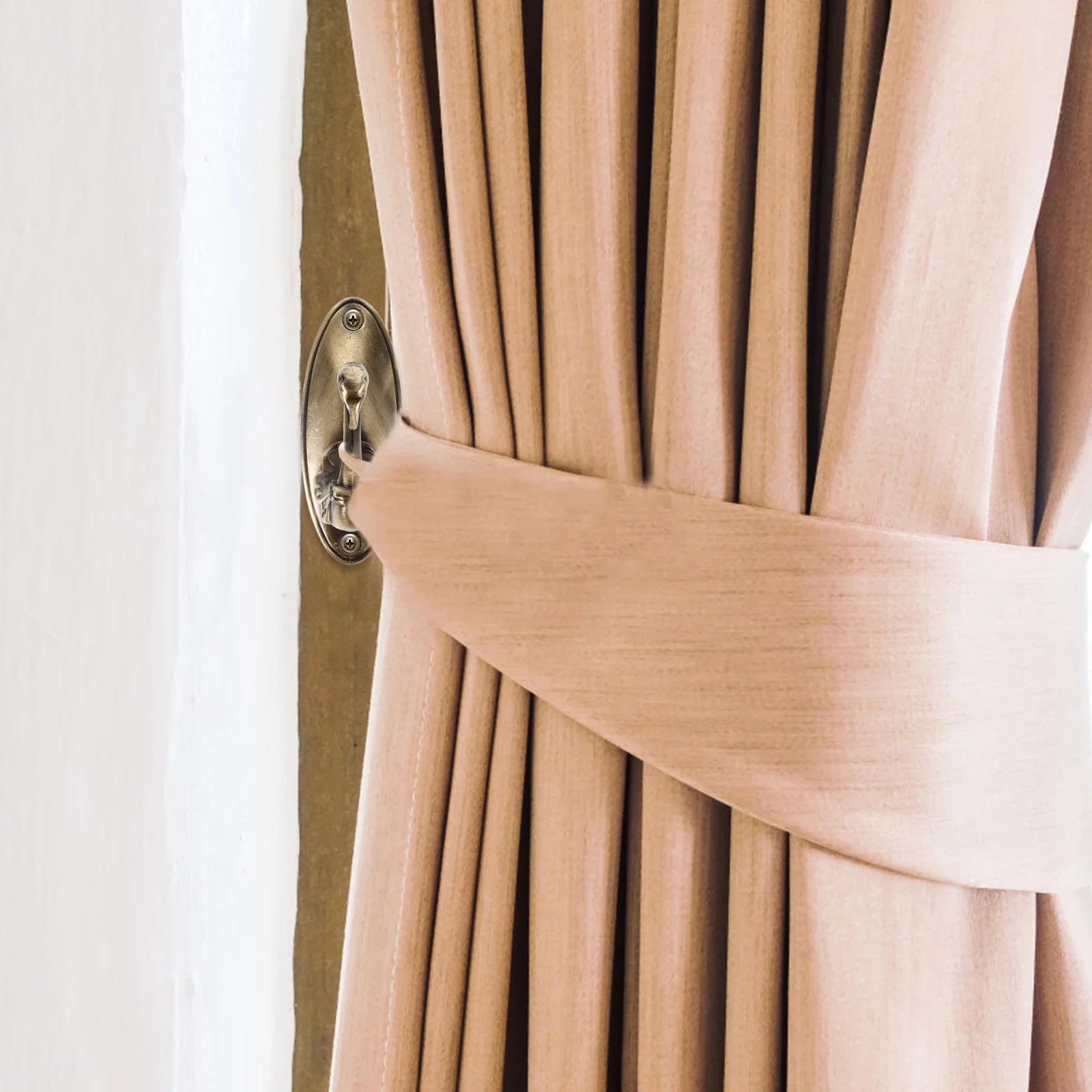 Stylish Bronze Curtain Tiebacks 85 X 4Cm Zinc Alloy Drapery Holdbacks Pair Classic Decorative Curtain Hooks Set
Stylish Bronze Curtain Tiebacks 85 X 4Cm Zinc Alloy Drapery Holdbacks Pair Classic Decorative Curtain Hooks Set