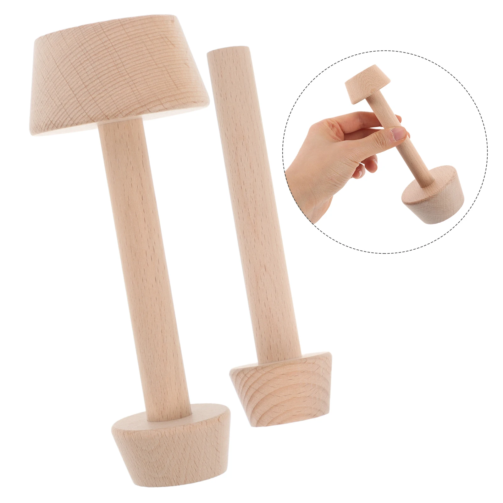 2Pcs Egg Tart Base Mold Wooden Light Brown Baking Tool Pancake Shaper Mini Muffin Pusher Handheld Pastry Gadget DoubleEnded
2Pcs Egg Tart Base Mold Wooden Light Brown Baking Tool Pancake Shaper Mini Muffin Pusher Handheld Pastry Gadget DoubleEnded