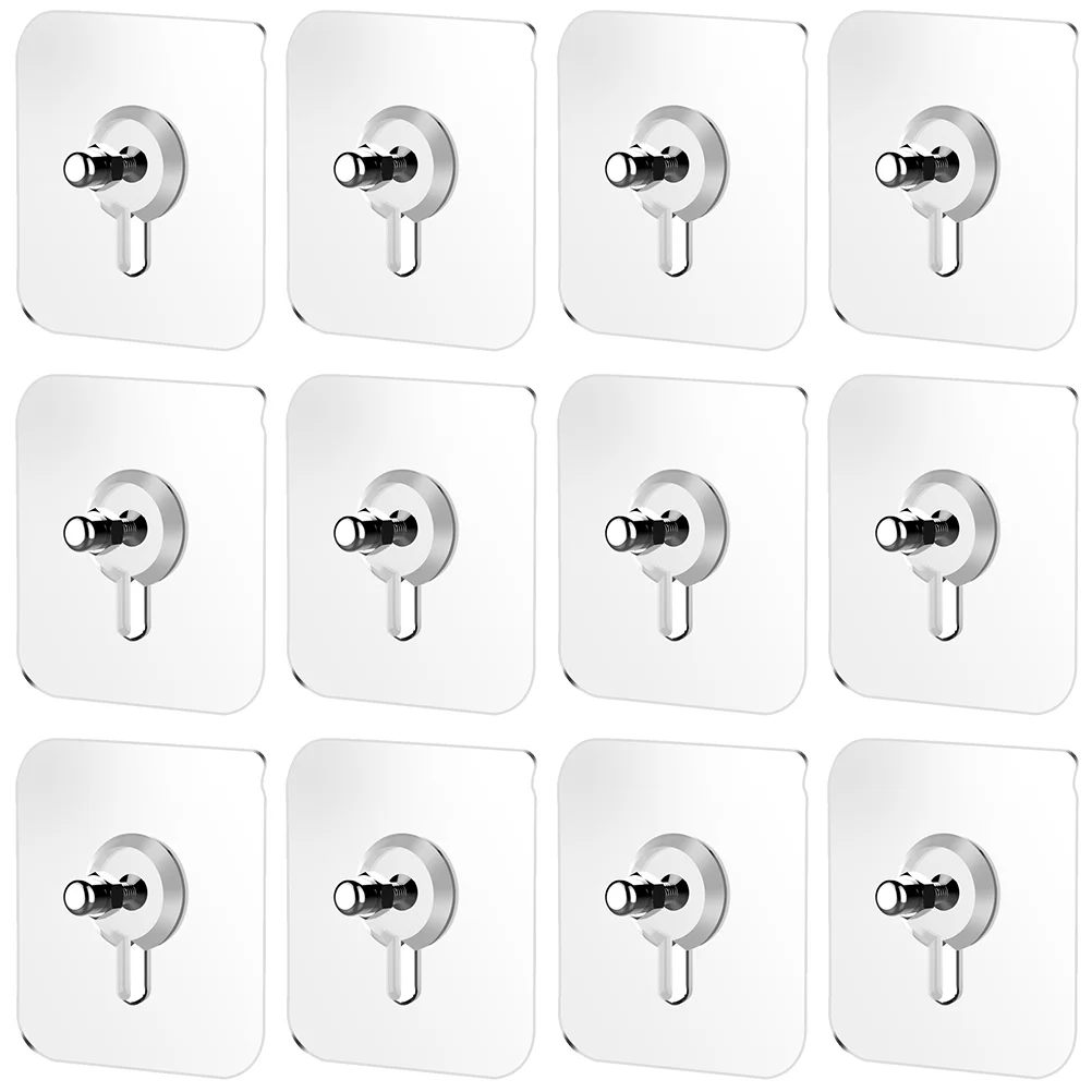 12 Pcs Patch Hook Suction Cups with Screws Wall Anti-collision Furniture Hanger Acrylic Sucker Hooks
12 Pcs Patch Hook Suction Cups with Screws Wall Anti-collision Furniture Hanger Acrylic Sucker Hooks