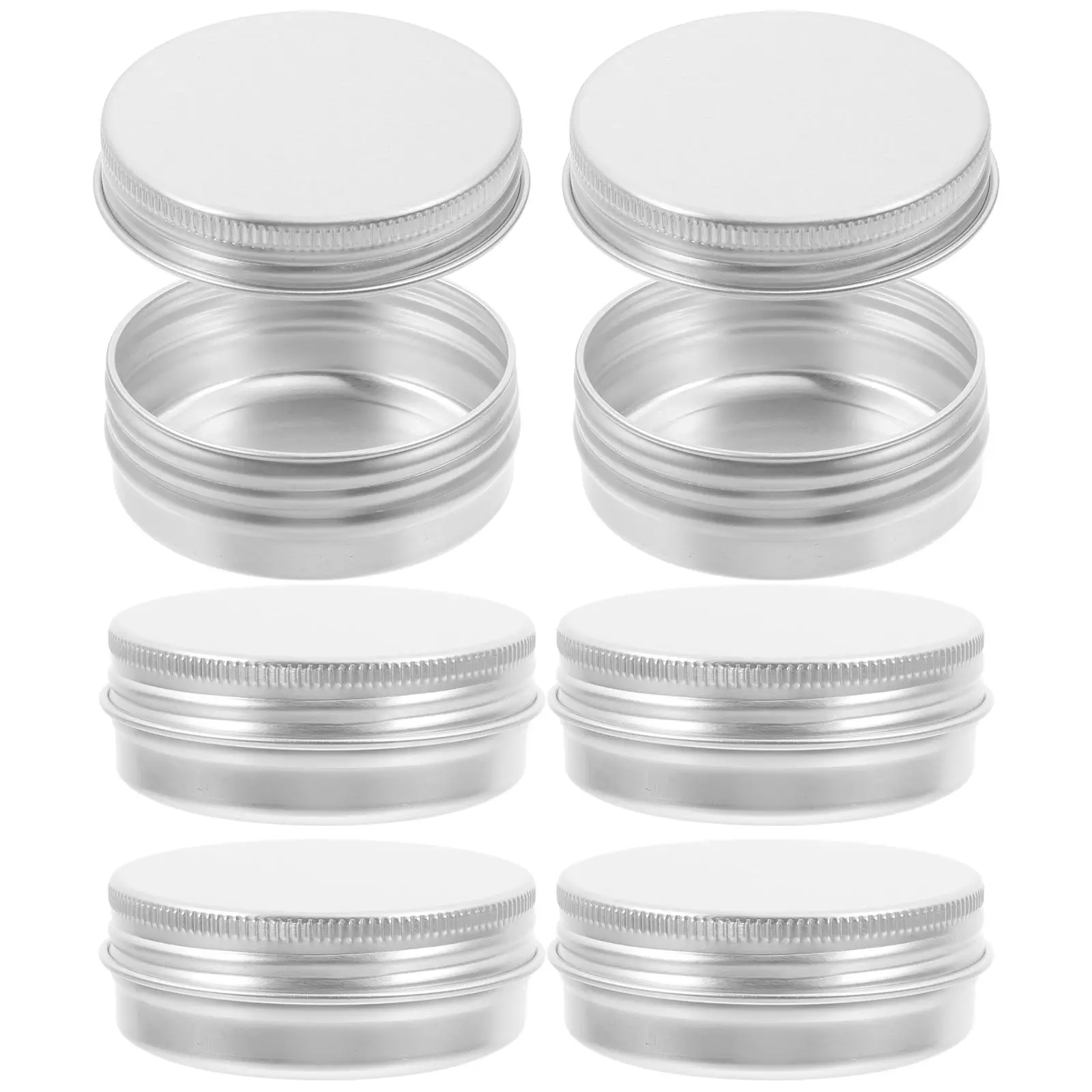 6pcs Aluminum Storage Boxes Black Metal Jars Spices Travel Portable Small Tin Containers Gift Packaging Food Storage balm cookie
6pcs Aluminum Storage Boxes Black Metal Jars Spices Travel Portable Small Tin Containers Gift Packaging Food Storage balm cookie