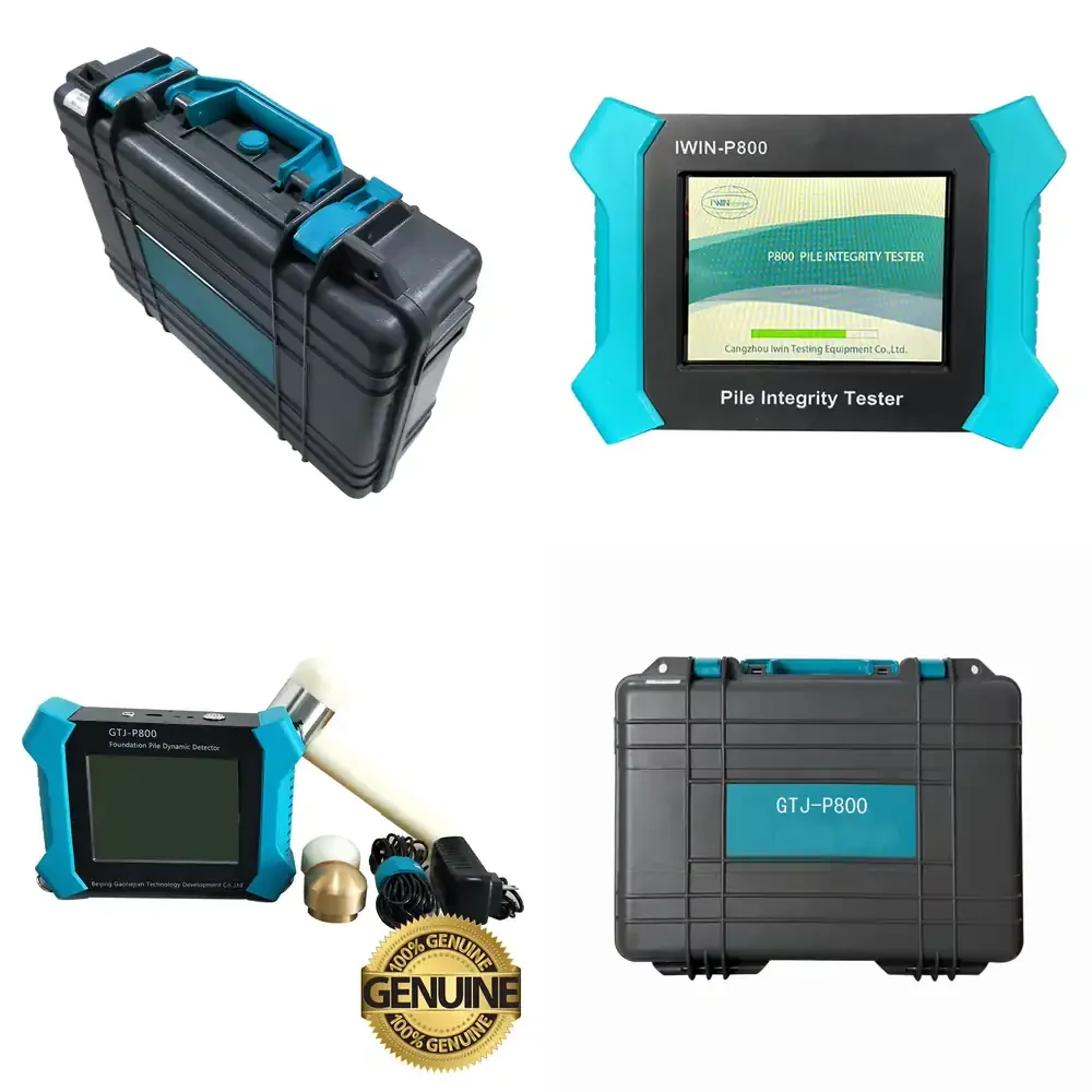 High Precision High Strain and Low Strain Integrated Machine PDA PIT Testing Kit Complete
High Precision High Strain and Low Strain Integrated Machine PDA PIT Testing Kit Complete