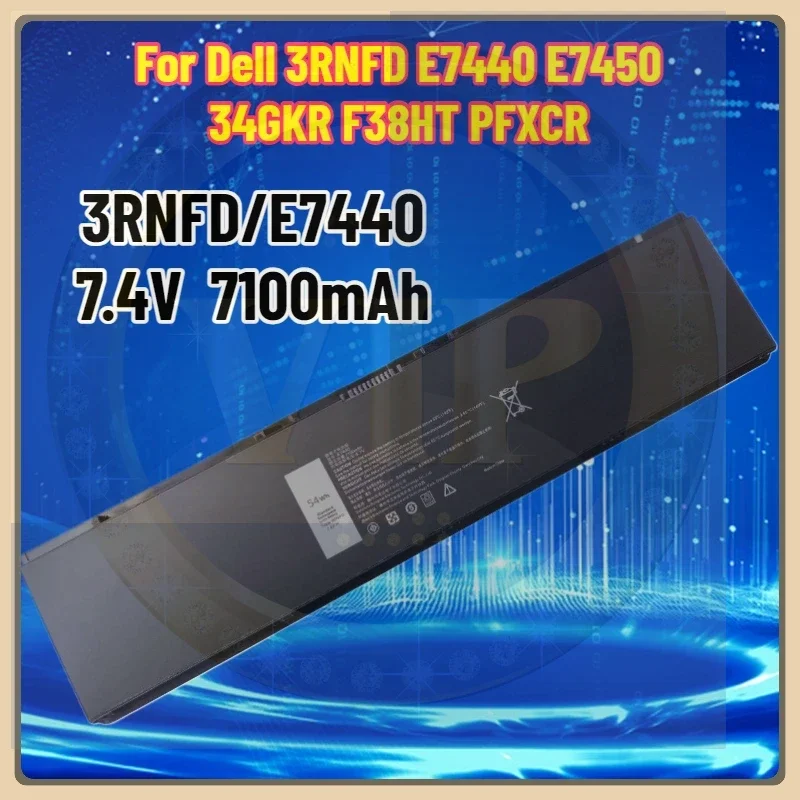 7.4V 54Wh 3RNFD V8XN3 G95J5 34GKR 0909H5 0G95J5 PFXCR Laptop Battery for Dell Latitude 14 E7440 E7450 E7420 Series
7.4V 54Wh 3RNFD V8XN3 G95J5 34GKR 0909H5 0G95J5 PFXCR Laptop Battery for Dell Latitude 14 E7440 E7450 E7420 Series