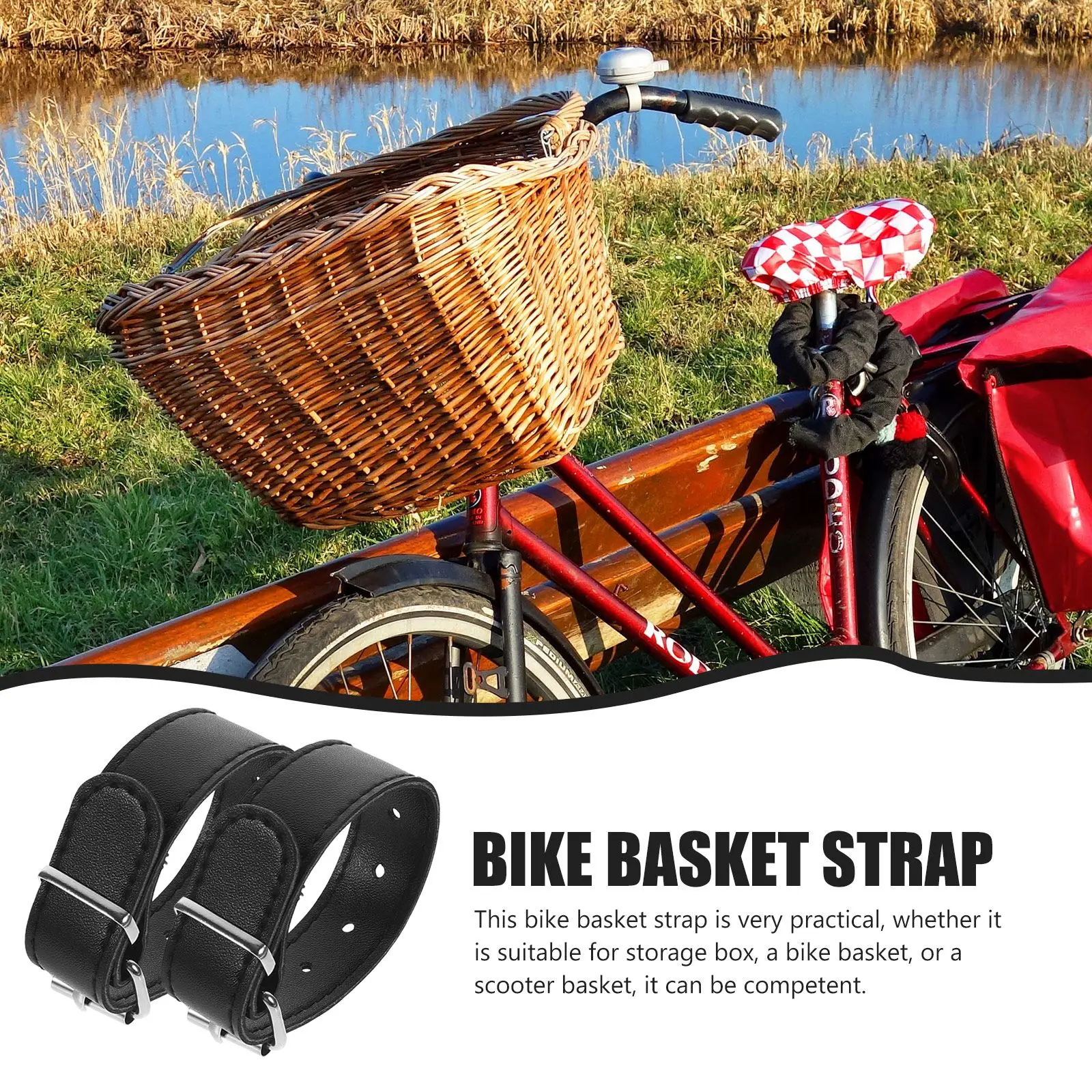 Basket Brown Durable Kids Bike Basket Strap Leather Adjustable Bike Supply Holes Storage Scooter Practical Beautiful
Basket Brown Durable Kids Bike Basket Strap Leather Adjustable Bike Supply Holes Storage Scooter Practical Beautiful