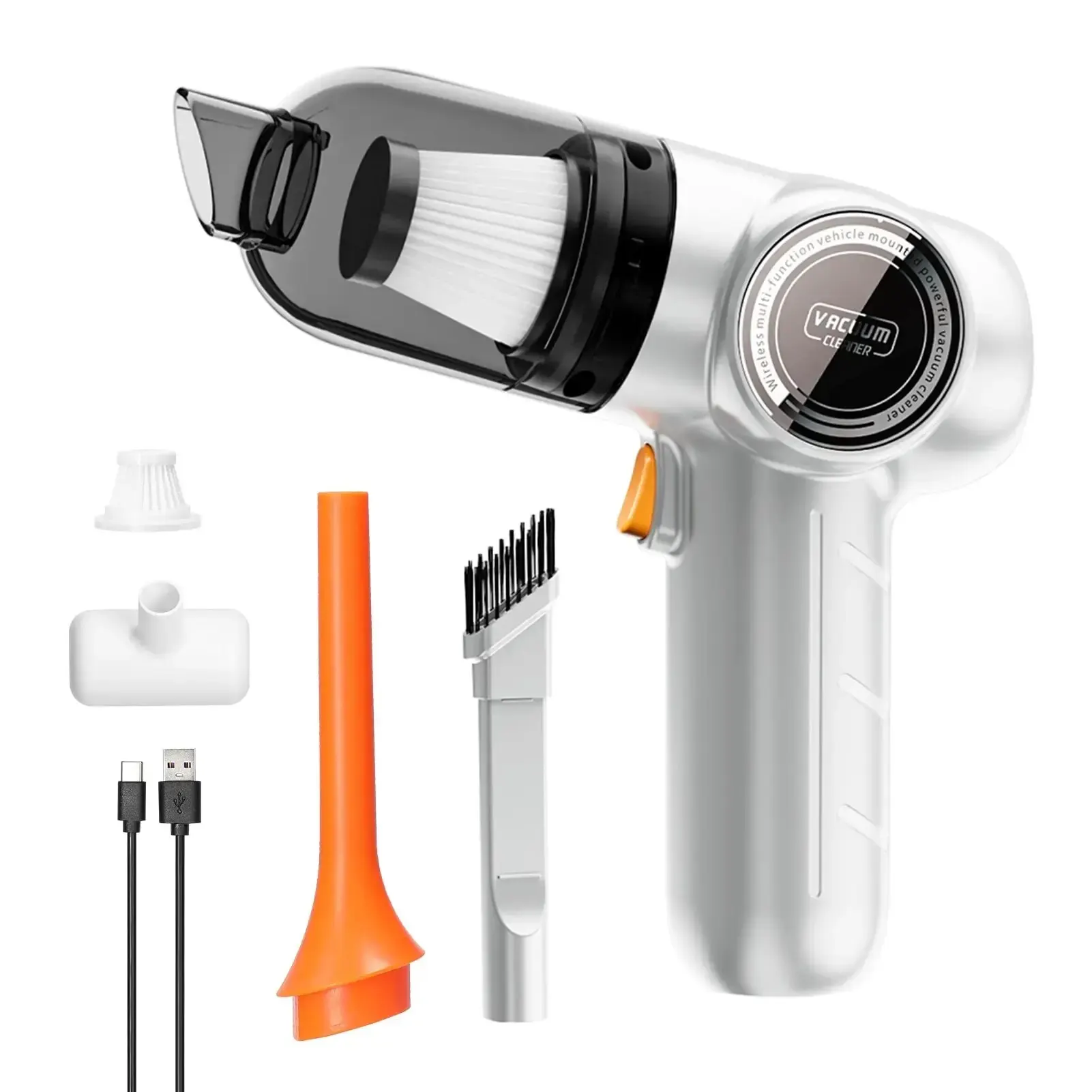 9000Pa Wireless Car Vacuum Cleaner Strong Suction Handheld Car Vacuum Cleaner Home&Car Dual Use Vacuum and Blow Home Appliance
9000Pa Wireless Car Vacuum Cleaner Strong Suction Handheld Car Vacuum Cleaner Home&Car Dual Use Vacuum and Blow Home Appliance