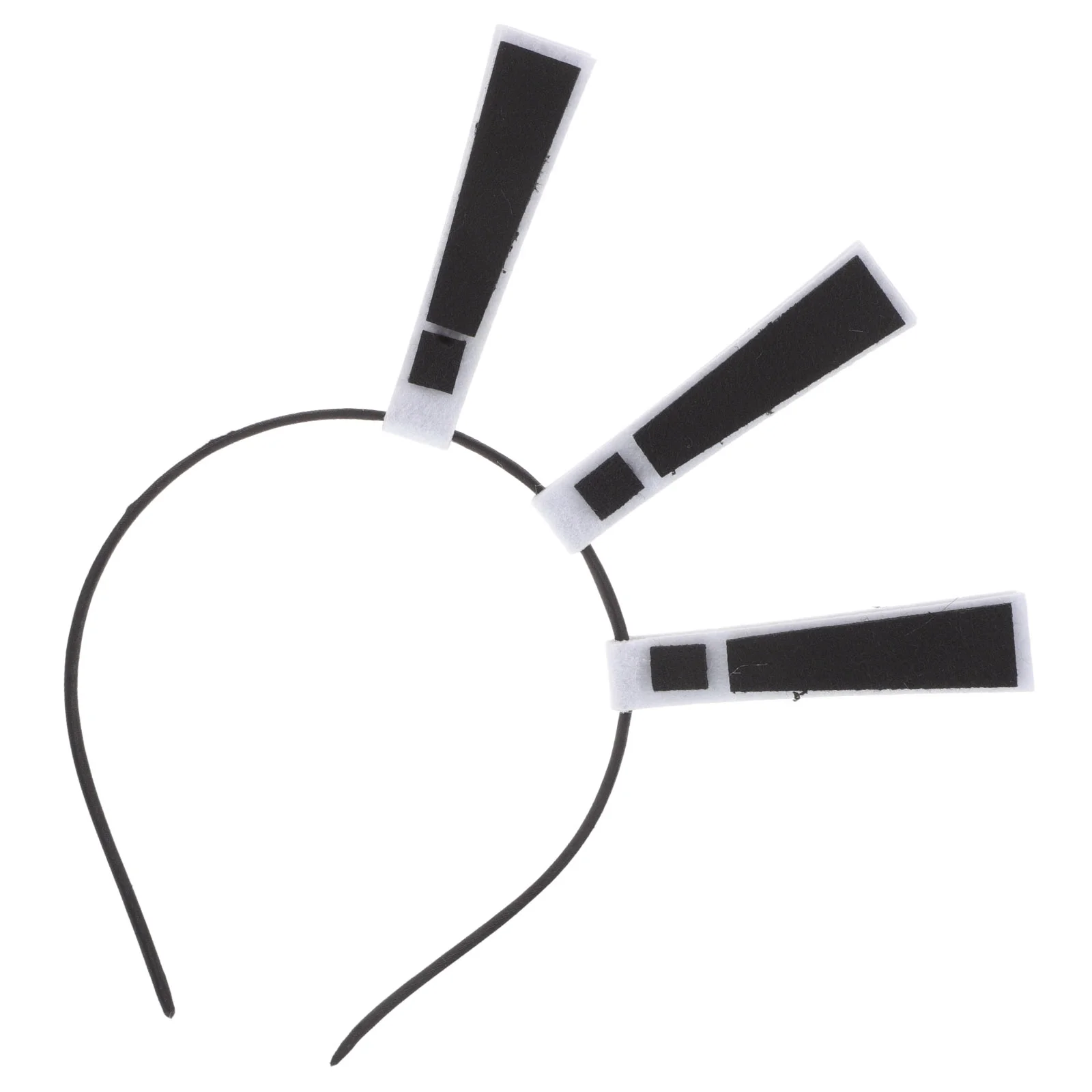 Exclamation Mark Hair Clip Headband Unique Design Versatile Styling Novelty Headbands Party Cosplay Headband
Exclamation Mark Hair Clip Headband Unique Design Versatile Styling Novelty Headbands Party Cosplay Headband