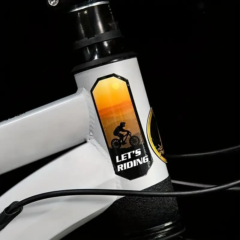 2D flat sticker 2pcs, bicycle tube crossbar decorative sticker, personalized waterproof frame helmet decorative car sticker suit
2D flat sticker 2pcs, bicycle tube crossbar decorative sticker, personalized waterproof frame helmet decorative car sticker suit