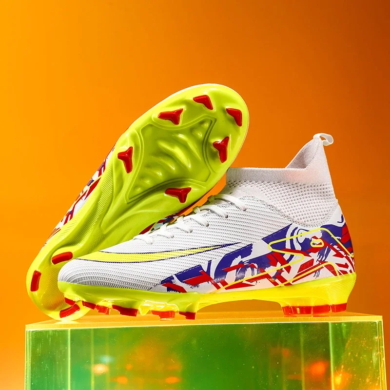 New Men's Football Boots Non-Slip Soccer Shoes Cleats Training Top Quality Sneakers FG Drop Shipping Wholesale Unisex Adult
New Men's Football Boots Non-Slip Soccer Shoes Cleats Training Top Quality Sneakers FG Drop Shipping Wholesale Unisex Adult