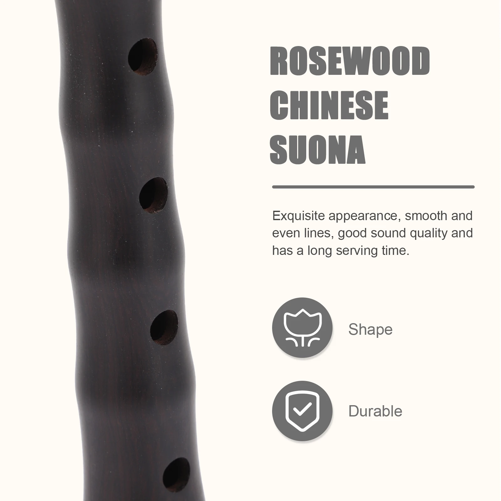 1 Set Professional Rosewood Suona F-Key Ethnic Wind Musical Instrument For Beginners Students Practice Lightweight Easy Carry
1 Set Professional Rosewood Suona F-Key Ethnic Wind Musical Instrument For Beginners Students Practice Lightweight Easy Carry