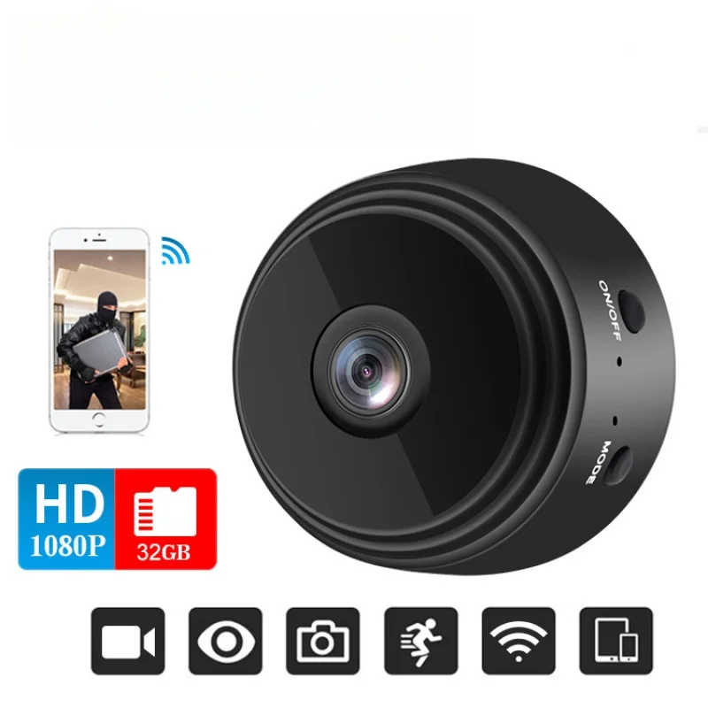 Беспроводная камера безопасности A9Camera Home1080Night, умная камера, монитор, WifiCamera Camera
Беспроводная камера безопасности A9Camera Home1080Night, умная камера, монитор, WifiCamera Camera