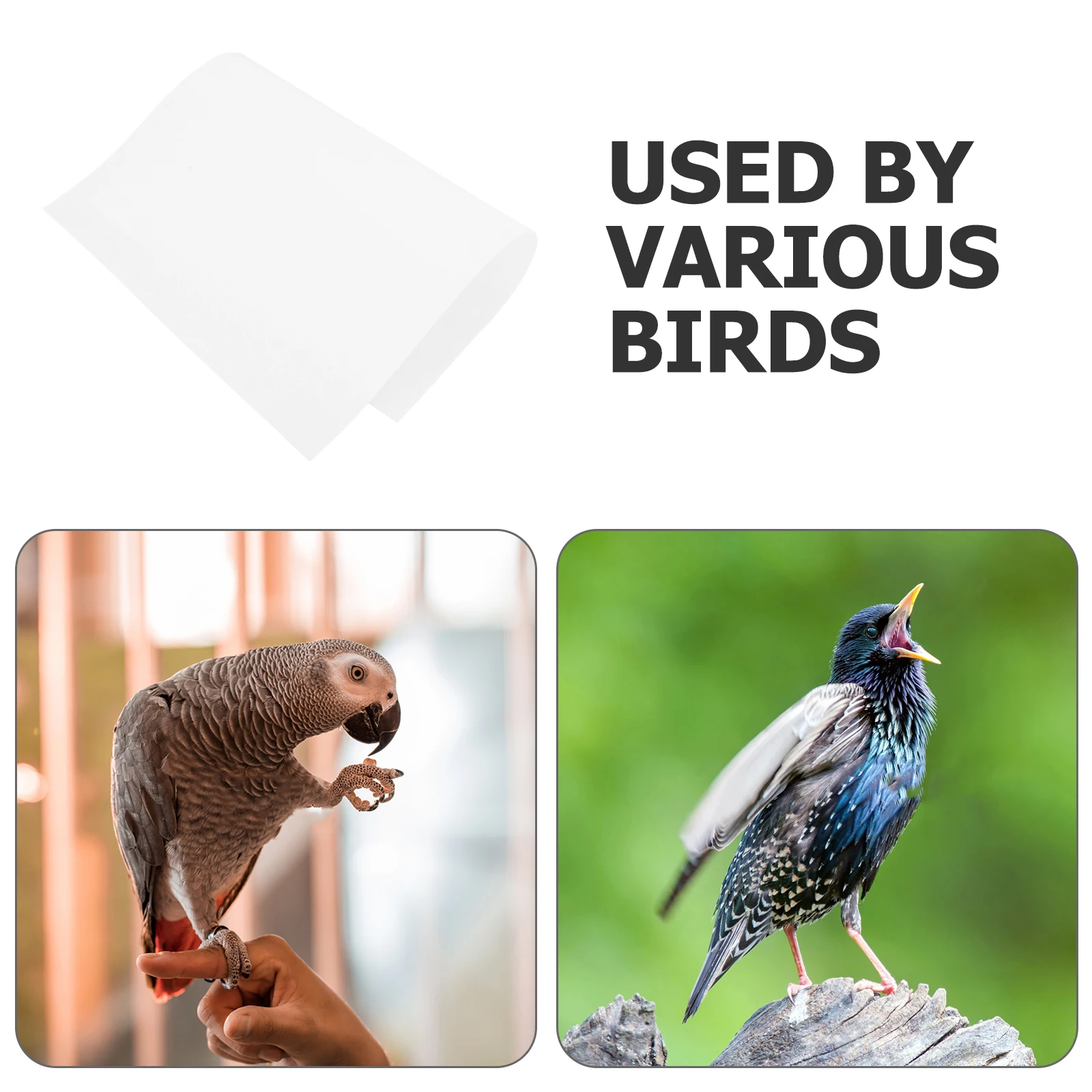 100pcs Disposable Bird Liners Natural Paper Odorless Absorbent Dust-Free Strong Water Absorption Environmentally Friendly Cage
100pcs Disposable Bird Liners Natural Paper Odorless Absorbent Dust-Free Strong Water Absorption Environmentally Friendly Cage