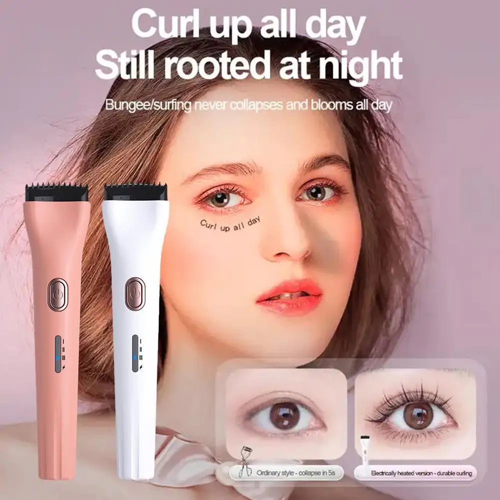 Heating Eyelash Curler Women Natural Eyebrows Double-Sided Anti-Burn Eyelash For Women Girl 3 Heating Modes Handheld Makeup Tool
Heating Eyelash Curler Women Natural Eyebrows Double-Sided Anti-Burn Eyelash For Women Girl 3 Heating Modes Handheld Makeup Tool