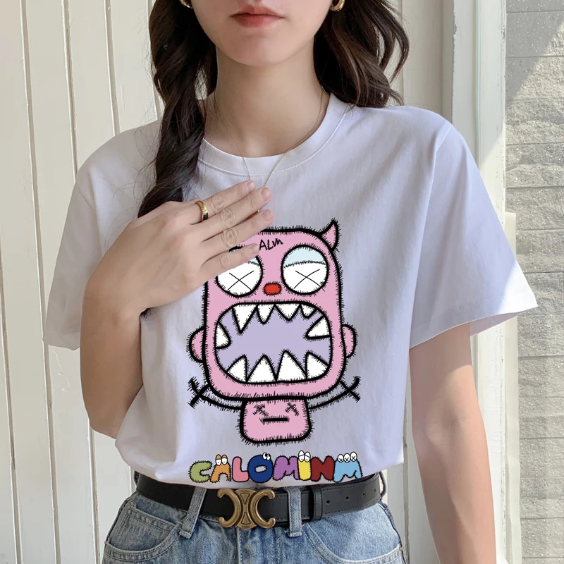 TuangBiang Summer 2023 New Funny Cartoon Printing Cotton T-Shirt Korean Casual O-Neck Short Sleeve Soft Tshirt Female Black Tops
TuangBiang Summer 2023 New Funny Cartoon Printing Cotton T-Shirt Korean Casual O-Neck Short Sleeve Soft Tshirt Female Black Tops