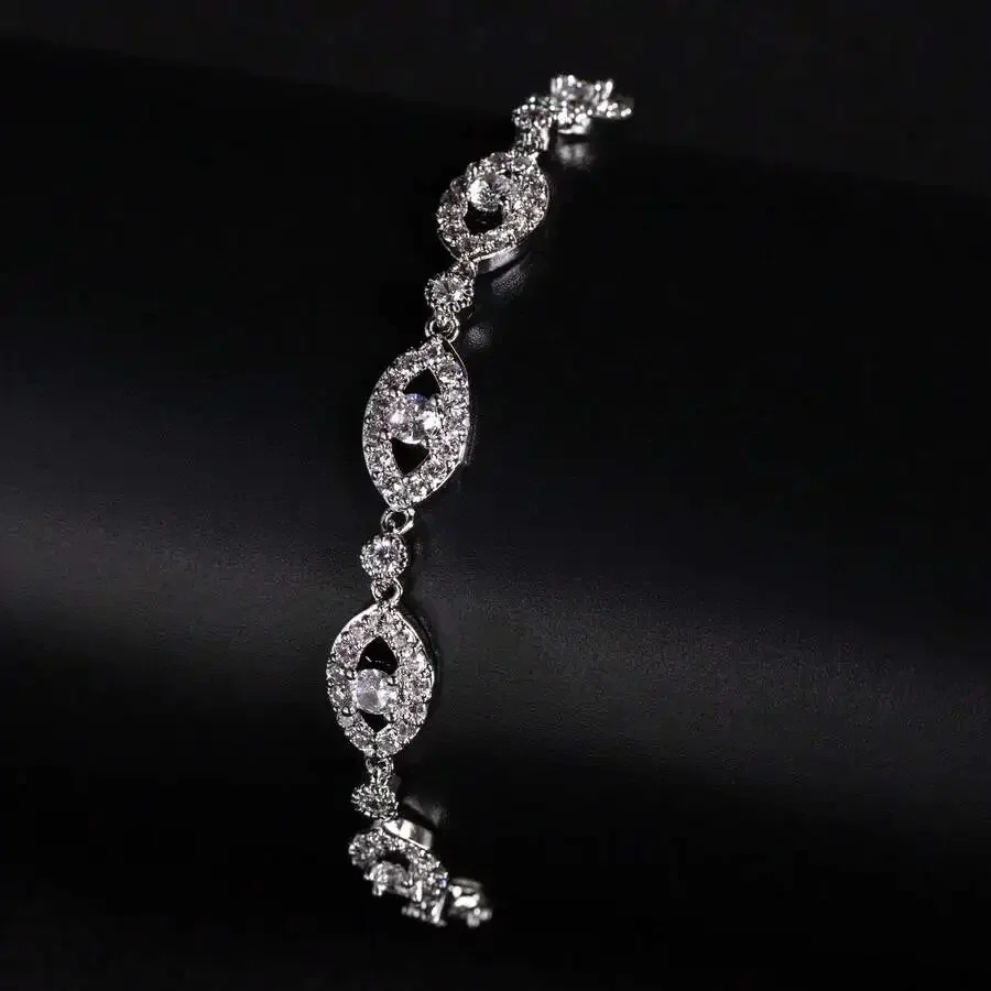 Womens Adjustable Cubic Zirconia Hollow Design Bracelet With Detachable Extension Clasp
Womens Adjustable Cubic Zirconia Hollow Design Bracelet With Detachable Extension Clasp