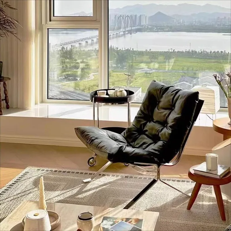 Single sofa chair wabi wind leisure chair living room balcony leather down lazy sofa designer chair
Single sofa chair wabi wind leisure chair living room balcony leather down lazy sofa designer chair