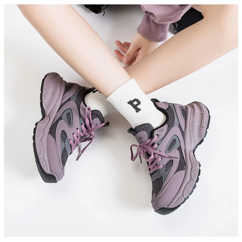 Retro for Women in The Spring Autumn 2025 Trendy Thick Soled Versatile Casual Breathable Sneakers Women Shoes Platform Shoes
Retro for Women in The Spring Autumn 2025 Trendy Thick Soled Versatile Casual Breathable Sneakers Women Shoes Platform Shoes