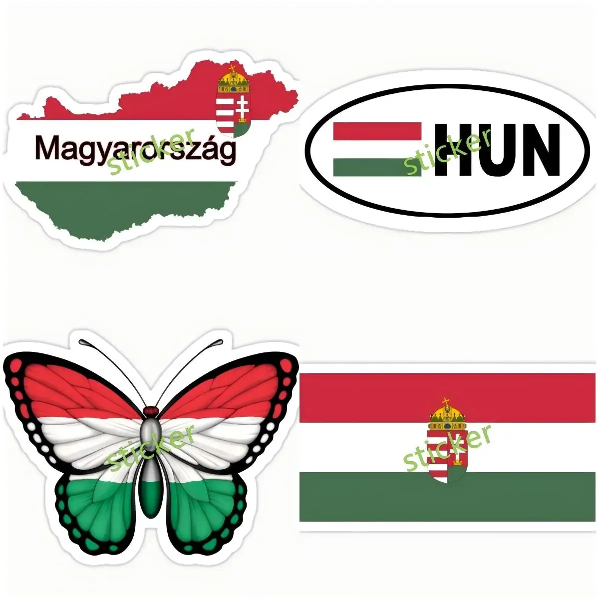 Hungary Decals Car Body Occlusion Scratch Decoration sticker Waterproof Scratch-Proof Vinyl Wrap Car Stickers
Hungary Decals Car Body Occlusion Scratch Decoration sticker Waterproof Scratch-Proof Vinyl Wrap Car Stickers