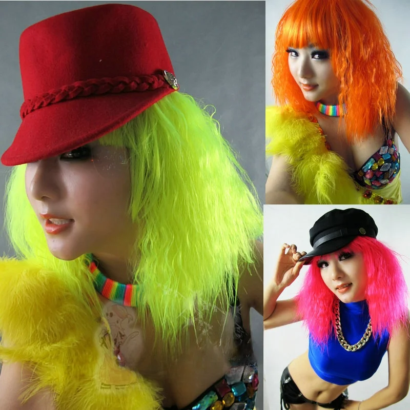 Club Singer Short Bob Explosion Head Fake Hair for Gogo Performance Nightclub Female Singer Styling Bar Show
Club Singer Short Bob Explosion Head Fake Hair for Gogo Performance Nightclub Female Singer Styling Bar Show