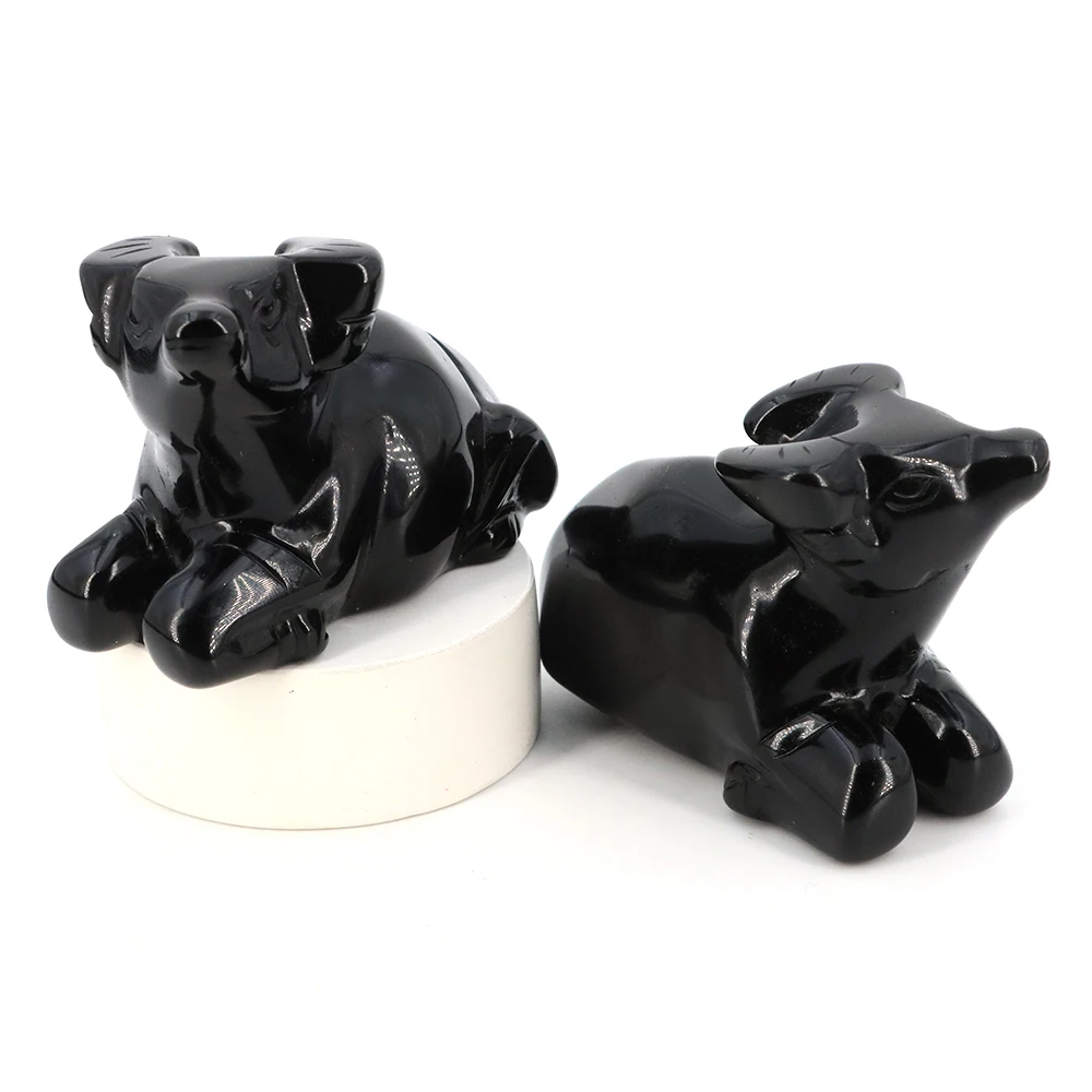 Buffalo Miniatures Figurine Natural Stone Black Obsidian Carved Animal Bull Statue Ornament Mascot Exquisite Crafts Office Decor
Buffalo Miniatures Figurine Natural Stone Black Obsidian Carved Animal Bull Statue Ornament Mascot Exquisite Crafts Office Decor