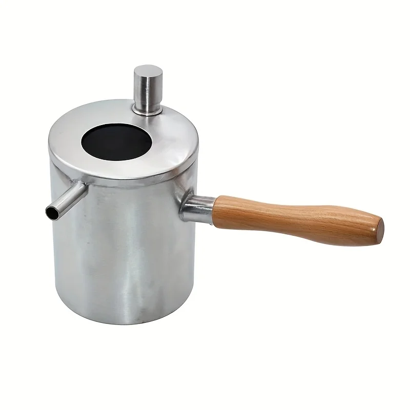 Glorious Future Stainless Steel Beeswax Melting Pot with Wooden Handle, Double Insulation Design for Slow Cooling, Portable Beek
Glorious Future Stainless Steel Beeswax Melting Pot with Wooden Handle, Double Insulation Design for Slow Cooling, Portable Beek
