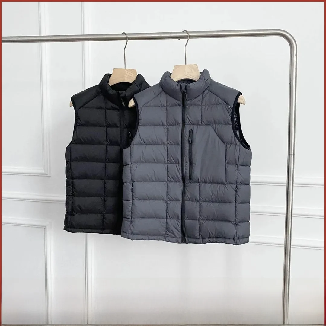 Efficient Thermal Loing 90 White Du down Vest Men's Casual Anti-Drill Feather Stand Collar Jaet Daily Faion Urban Sle
Efficient Thermal Loing 90 White Du down Vest Men's Casual Anti-Drill Feather Stand Collar Jaet Daily Faion Urban Sle