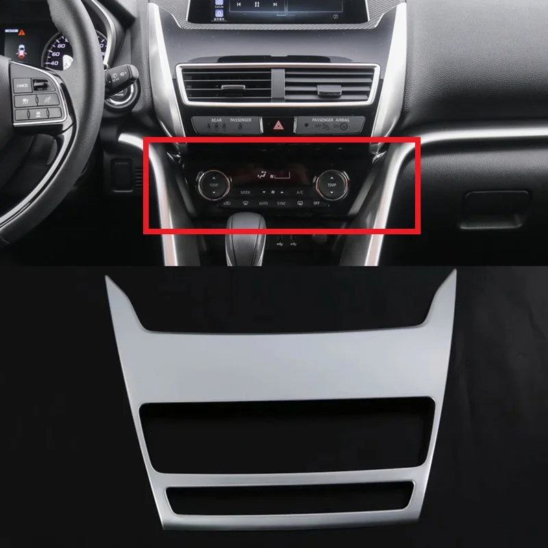 For Mitsubishi Eclipse Cross 2017-2019 ABS Matte Interior Accessories Car Styling Air Conditioning Adjustment Switch Cover Trim
For Mitsubishi Eclipse Cross 2017-2019 ABS Matte Interior Accessories Car Styling Air Conditioning Adjustment Switch Cover Trim