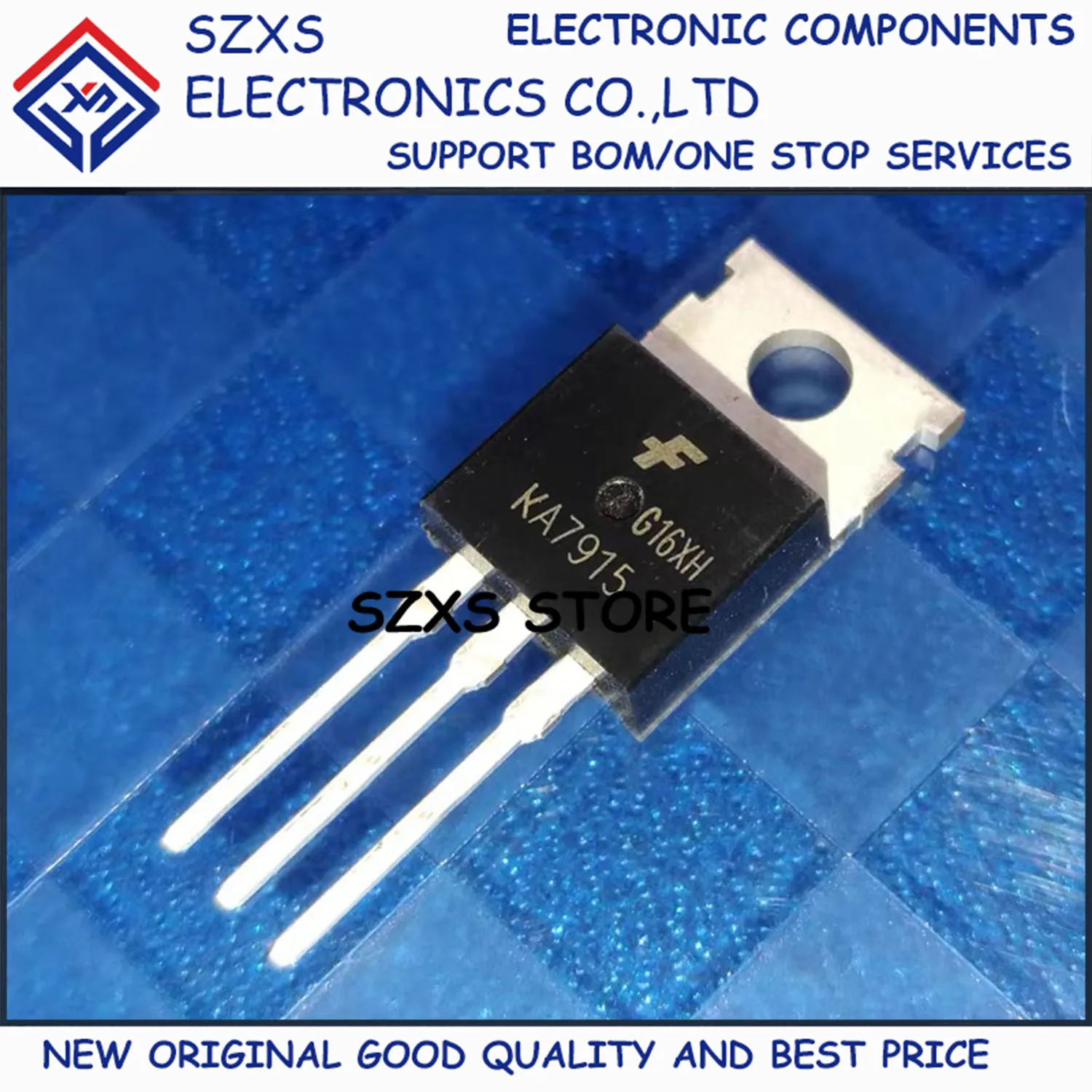 New Original 10Pcs KA7915 KA7915TU TO-220 Three-terminal Voltage Regulator In Stock Electronic Components Good Quality
New Original 10Pcs KA7915 KA7915TU TO-220 Three-terminal Voltage Regulator In Stock Electronic Components Good Quality
