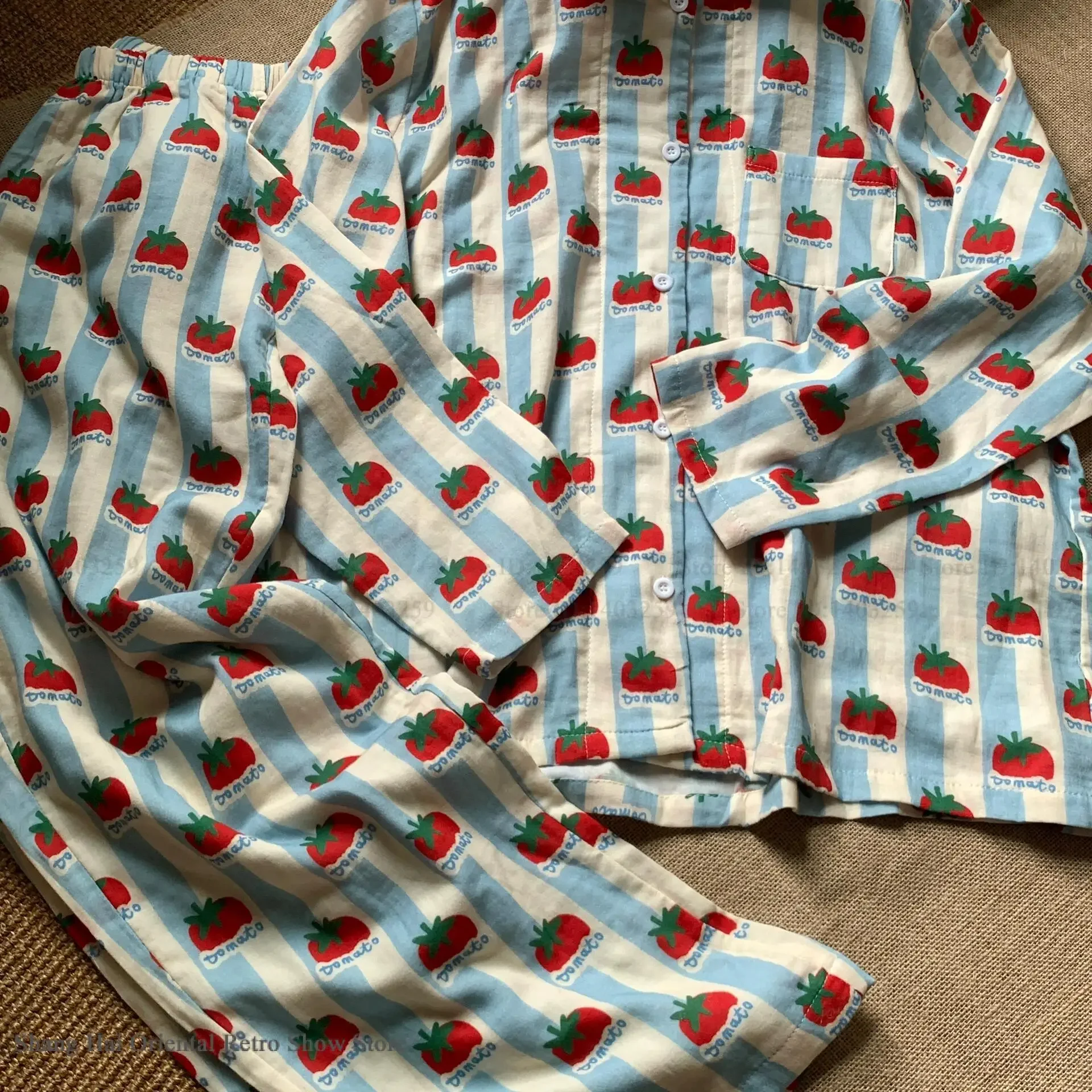 Sweet Cute Cartoon 2Pcs Pajamas Set Spring Autumn New Cotton Pijamas Suit Women Sleepwear Nightwear Loose Casual Homewear Pyjama
Sweet Cute Cartoon 2Pcs Pajamas Set Spring Autumn New Cotton Pijamas Suit Women Sleepwear Nightwear Loose Casual Homewear Pyjama