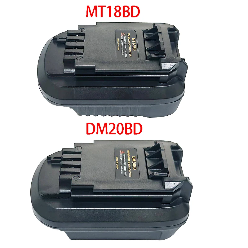 For Makita/DeWalt/Milwaukee 18V/20V Battery MT18BD DM20BD Battery Adapter Convert To for Black&Decker 18V 20V Cordless Tools 
For Makita/DeWalt/Milwaukee 18V/20V Battery MT18BD DM20BD Battery Adapter Convert To for Black&Decker 18V 20V Cordless Tools