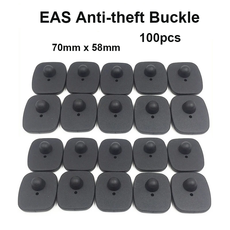 100pcs/Lot Large Big Square Anti-theft Buckle 70mm x58mm Supermarket RF Hard Label ABS Clothing EAS Magnetic Button Security Tag
100pcs/Lot Large Big Square Anti-theft Buckle 70mm x58mm Supermarket RF Hard Label ABS Clothing EAS Magnetic Button Security Tag