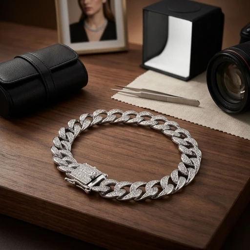 Luxury Solid PT950 Platinum D Color Moissanite Cuban Chain Bracelet Full Diamond Men's Jewelry
Luxury Solid PT950 Platinum D Color Moissanite Cuban Chain Bracelet Full Diamond Men's Jewelry