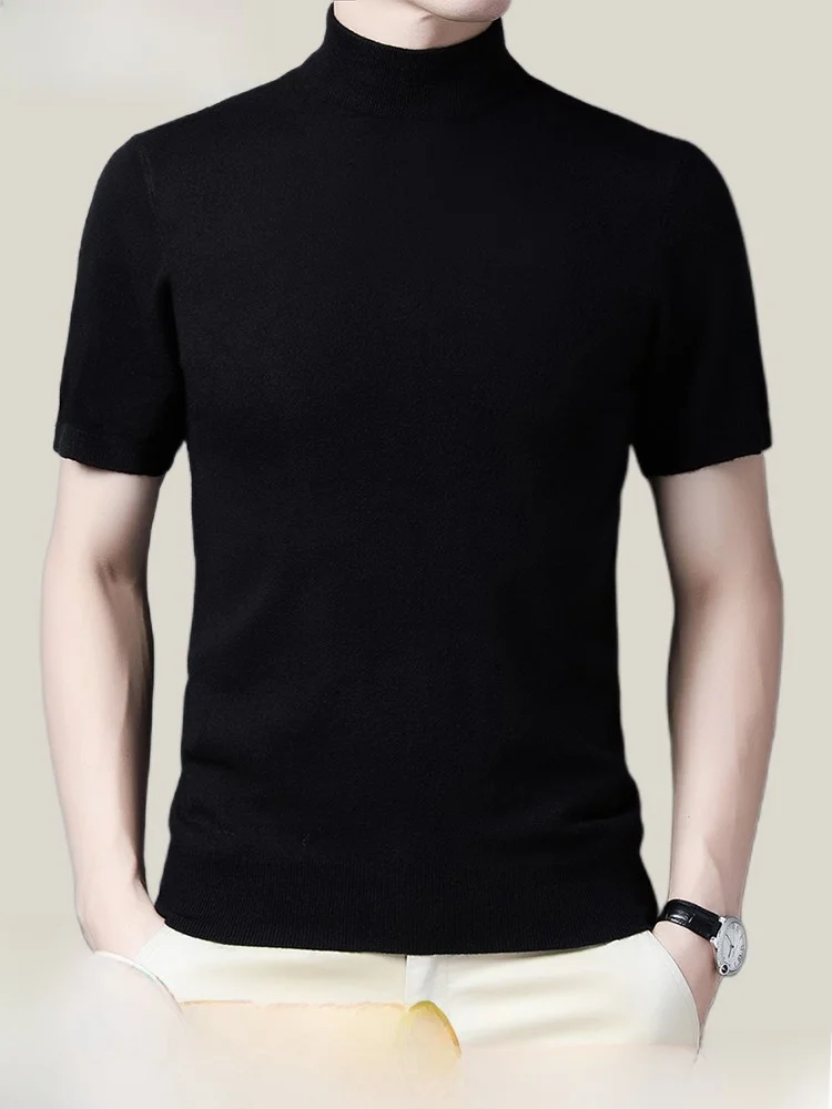 Мужской свитер Eordos из чистой шерсти, приталенный крой, с высоким воротником, повседневный, модный, вязаный, мягкий, теплый, однотонный
Мужской свитер Eordos из чистой шерсти, приталенный крой, с высоким воротником, повседневный, модный, вязаный, мягкий, теплый, однотонный