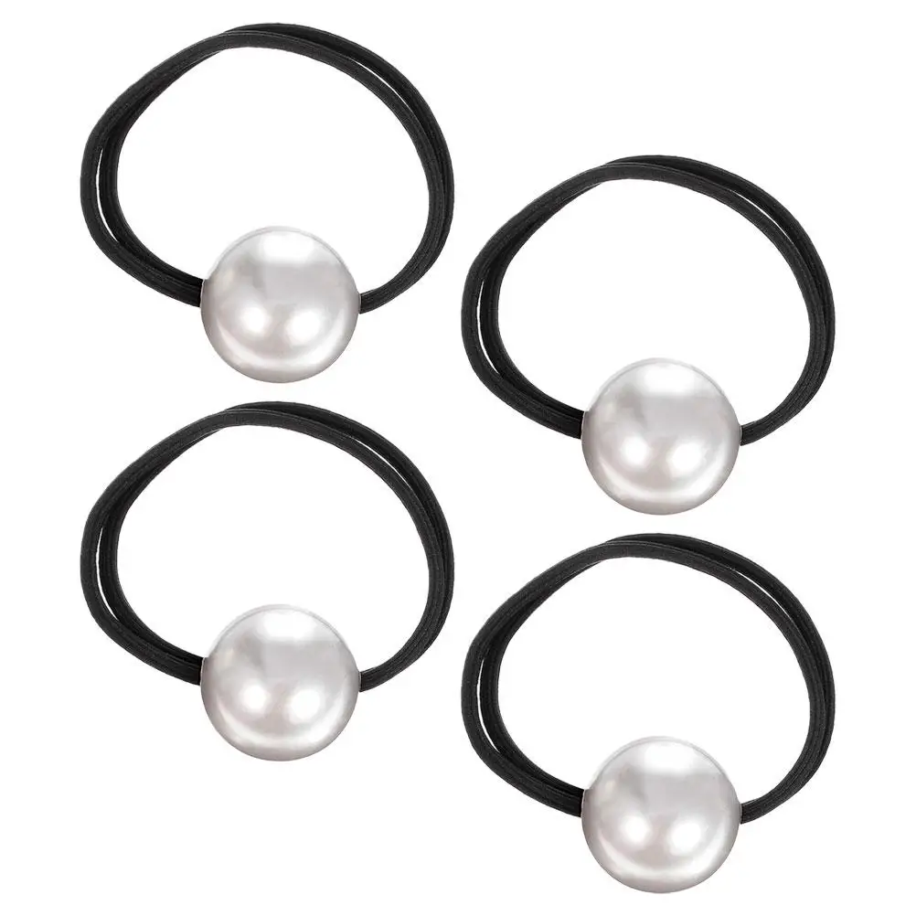 4 Pcs Pearl Hair Accessories Elastic Scrunchie Rubber Ring Beaded Rope Ties French Pearl Ponytail Holders Gentle on
4 Pcs Pearl Hair Accessories Elastic Scrunchie Rubber Ring Beaded Rope Ties French Pearl Ponytail Holders Gentle on