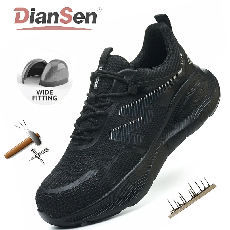 Indestructible Shoes Men's Safety Boots Steel Toe Anti-smash Industrial Shoes Lightweight Breathable Sneakers Botas Para Hombre
Indestructible Shoes Men's Safety Boots Steel Toe Anti-smash Industrial Shoes Lightweight Breathable Sneakers Botas Para Hombre