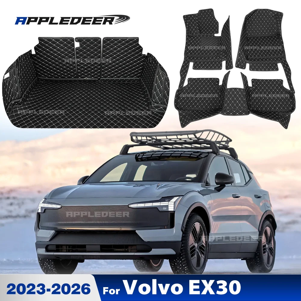 Car Floor Mats For Volvo EX30 2023 2024 2025 2026 5-seat Car Trunk Mats Cargo Liner Foot Mats Interior Accessories
Car Floor Mats For Volvo EX30 2023 2024 2025 2026 5-seat Car Trunk Mats Cargo Liner Foot Mats Interior Accessories