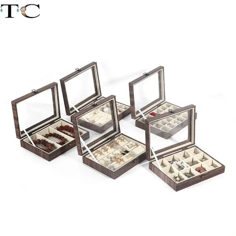Wooden Jewelry Storage Box Necklace Storage Box Earring Bracelet Ring Jewelry Display Box Small Jewelry Box
Wooden Jewelry Storage Box Necklace Storage Box Earring Bracelet Ring Jewelry Display Box Small Jewelry Box
